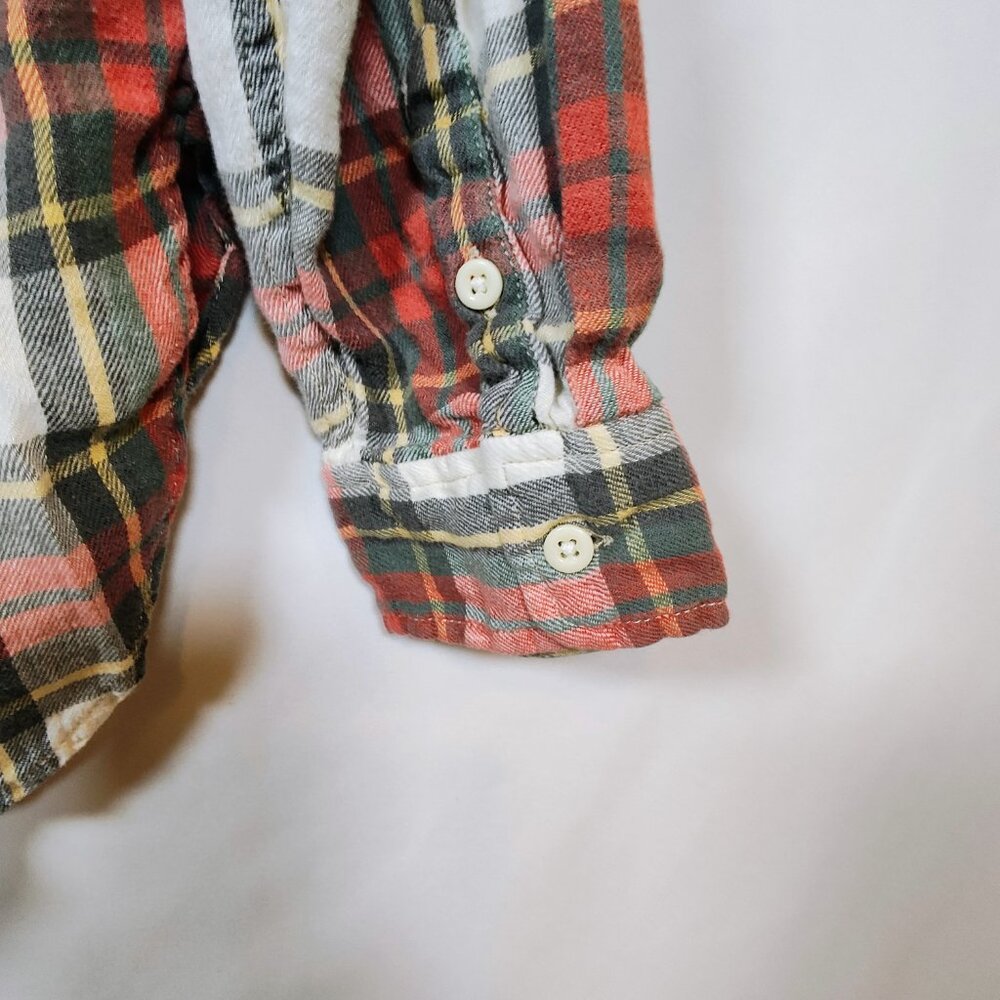 Denim & Supply Ralph Lauren‎ Women's XL Utility Plaid Long Sleeve Shirt - Picture 9 of 13